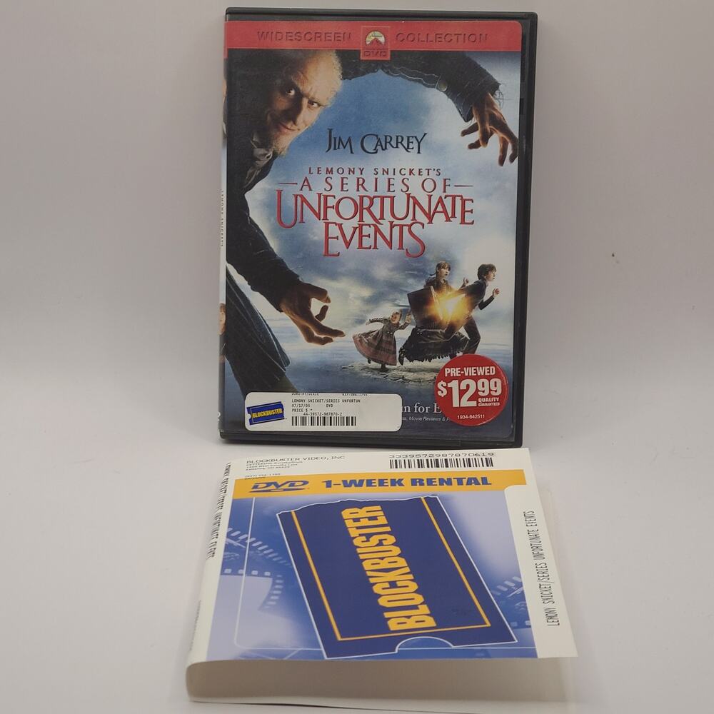 Lemony Snicket's a Series of Unfortunate Events (Widescreen Edition)VERY GOOD